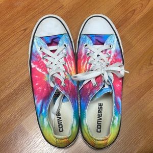 Tie dye converse